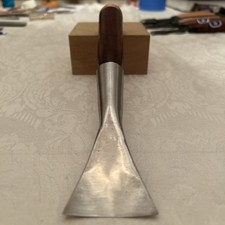 Socket # 7 / 48mm Straight Carving Gouge Sharp Hardwood Handle Fishtail picture