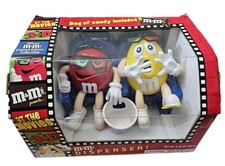 M&M's At the Movies 3D Candy Dispenser Limited Edition Collectible Red Yellow picture