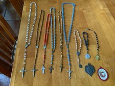 Vintage Lot of Rosaries Prayer Beads picture