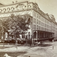 United States Hotel Saratoga Springs Stereoview Conkey & Hultz NY 1880s picture