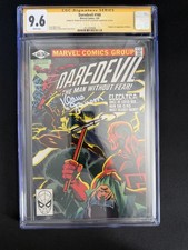 Daredevil 168 9.6 CGC signed by Klaus Janson and Frank Miller 1st Elektra - Key picture