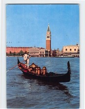 Postcard St. Marcus Dock & Gondola Venice Italy picture