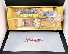 Vintage Neiman Marcus Cake Pie Server Set High Heel & Evening Bag Silver Plate picture