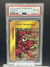 1995 MARVEL OVERPOWER CARNAGE CLIMB PSA 10 picture