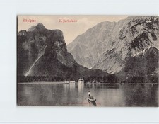 Postcard Königsee St. Bartholomä Schönau am Königssee Germany picture