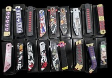 (18) Anime Themes Spring assisted Tactical Pocket Knife Sharp tactical Wholesale picture