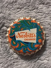 Vintage Nesbitt’s Orange Soda Bottle Cap Continental Beverages Canada Que NOS picture