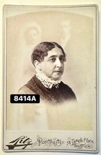 Spirit Photo Card Cabinet Ghost Rare Antique Boston Photographer Mumler Int picture