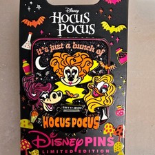 NEW 2026 DISNEY HOCUS POCUS MINNIE CLARABELLE DAISY LIMITED EDITION PIN picture