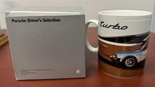 Official Porsche Design 911 Turbo Large Coffee Mug Made In Germany Vtg Graphic picture