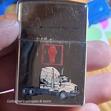 1990s Zippo American Truck Series Kenworth Semi Lighter picture