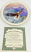 🔥🔥AMERICA THE BEAUTIFUL EAGLE PLATE '' FOR PURPLE MOUNTAIN MAJESTIES