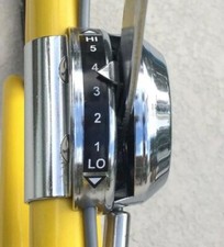 1966 & 1967 Schwinn “Hi 5 4 3 2 1 Lo” Stik Shift Sticker picture