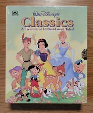 Sealed 1992 Walt Disney's Classics Treasury of 10 Best Loved Tales Golden Books picture