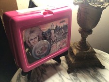 Labyrinth Movie Thermos Plastic VTG. Lunchbox 1986 Muppet/ BOWIE RARE NO Thermos picture