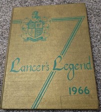 Vintage 1966 Lancer's Legend Yearbook Reynolds High School Troutdale Oregon picture