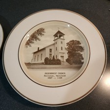 Vintage Friendship Church Fallston Maryland 1827-1965 Plate 10