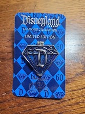 Disneyland DLR Diamond Celebration 60th Annual Passholder  Pin picture