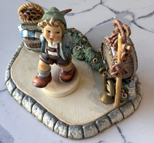 Goebel Ltd Ed Porcelain Marktplatz Dancer, Vintage German Cultural Decor Gifts picture