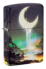 Zippo Moon Dream Design Glow in the Dark Windproof Pocket Lighter, 46259 picture