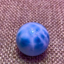 20mm Natural Larimar Gemstone sphere quartz polished ball porose Reiki energy picture