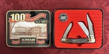 Vtg 1904-2004 Schrade USA 340T 100th Anniversary Old Timer Knife New In Box picture