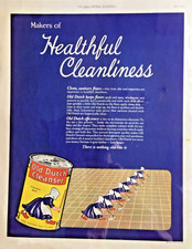 Vintage 1925 Old Dutch Cleanser Print Ad The Safeguard To Healthful Cleanliness picture