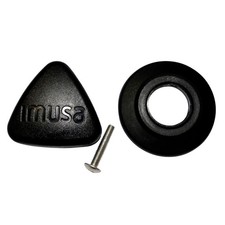 IMUSA Large Spare Triangle Knob Set for Calderos,Black Large, Black picture