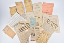 Lot 1920's - 50's Lehighton PA School District Franklin Merger Teacher Contracts picture
