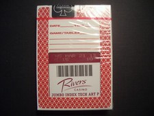 1 Aristocrat deck, NEW SEALED playing cards, RIVERS casino, 2013 picture