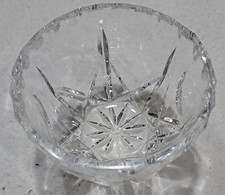 Leaded Cut Crystal Glass Decorative Candy Nut Bowl Dish Small 3