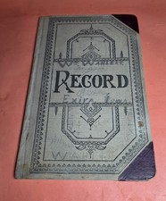 Vintage Iowa Farmers Ledger 1900's picture