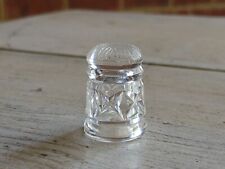 Lovely Vintage WATERFORD Crystal Sewing THIMBLE picture
