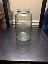Antique Mason’s 1858 Midget Pint Mason Patent Fruit Jar Guaranteed Old picture