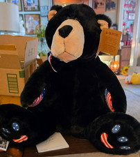Large Enesco Boyds Bears 45th Anniversary Bubba Bearsevelt Plush Teddy Bear, New picture