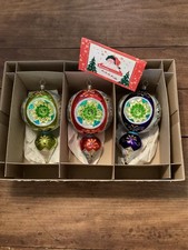 *Christopher Radko LARGE ORNAMENT BOXED SET picture