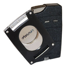 Xikar Ultra Magnetic Lighter/Cutter Combo Black, Lifetime Warranty picture