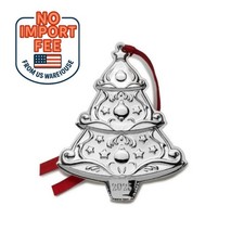 Gorham 2025 Christmas Tree Ornament, Sterling Silver, 9th Edition, NEW in Box picture