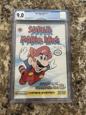 Super Mario Bros. Special Edition #1 (Valiant Comics 1990) CGC 9.0 White Pages picture