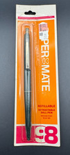 Vtg 1970s Paper Mate 98 Retractable Ball Pen Blue Ink Medium Point NEW SEALED picture