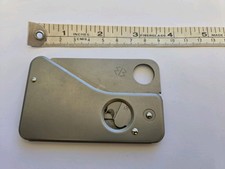 Vintage Spyderco SpyderCard SC01PS AUS-6 Japan 50/50 Serrated Folding Knife picture