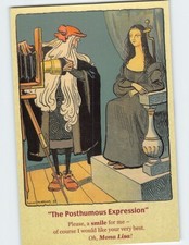 Postcard Mona Lisa Poses for the Photographer The Posthumous Expression picture