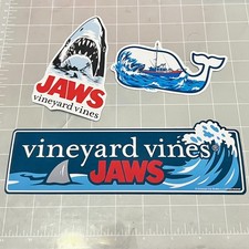 Vineyard Vines x JAWS Summer 2025 - Set of 3 Reproduction Stickers picture