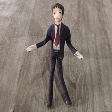 28cm Tohru Adachi Persona Plush Doll Poseable Skeleton Anime Collectible Toy picture