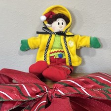 Elf Magic Christmas Elves Reindeer Lot 6 Cloth Dolls Original Tags Decor picture