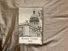 Bergen County NJ 1988 County and Municipal Directory Vintage Hackensack Teaneck picture