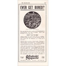 1908 Everybody's Magazine Original Vintage Print Ad picture