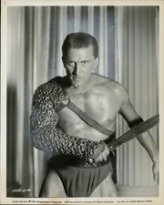 1960 Press Photo Promotional Image of Kirk Douglas in the Role of Spartacus picture