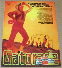 1982 Gatorade Print Ad Advertisement Vintage Baseball 8