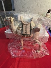 Hawthorne Village Irish Nativity King Melchior & Loyal Camel Set COA-Box, Papers picture